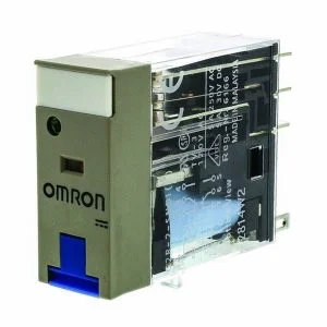 Omron - G2R-2-SNDI 24VDC (S) Röle, Soketli, 8 Pin, DPDT, 5 A, Mekanik İndikatör, LED, Kilitlenebilir Test Switch & Diyot, 24 VDC